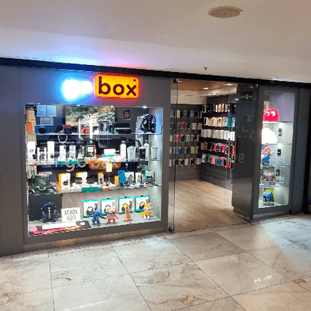 Imagem de interna da loja gobox