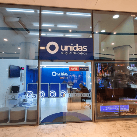 Imagem de interna da loja unidas