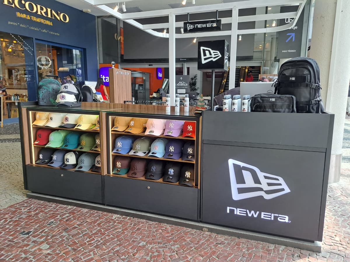 Imagem de interna da loja new era