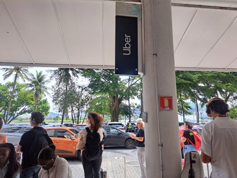 Imagem de interna da loja uber