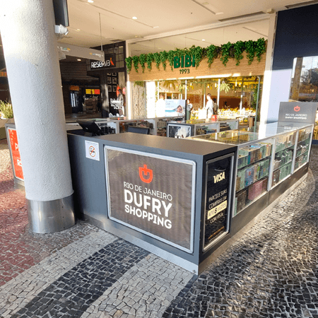 Logo da loja dufry