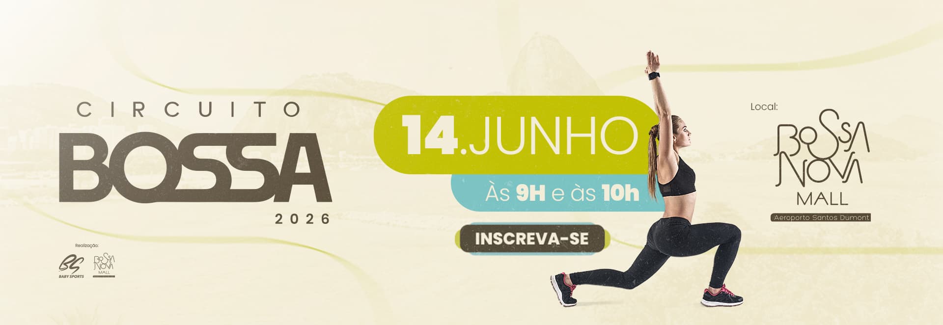 Banner do evento Circuito Bossa