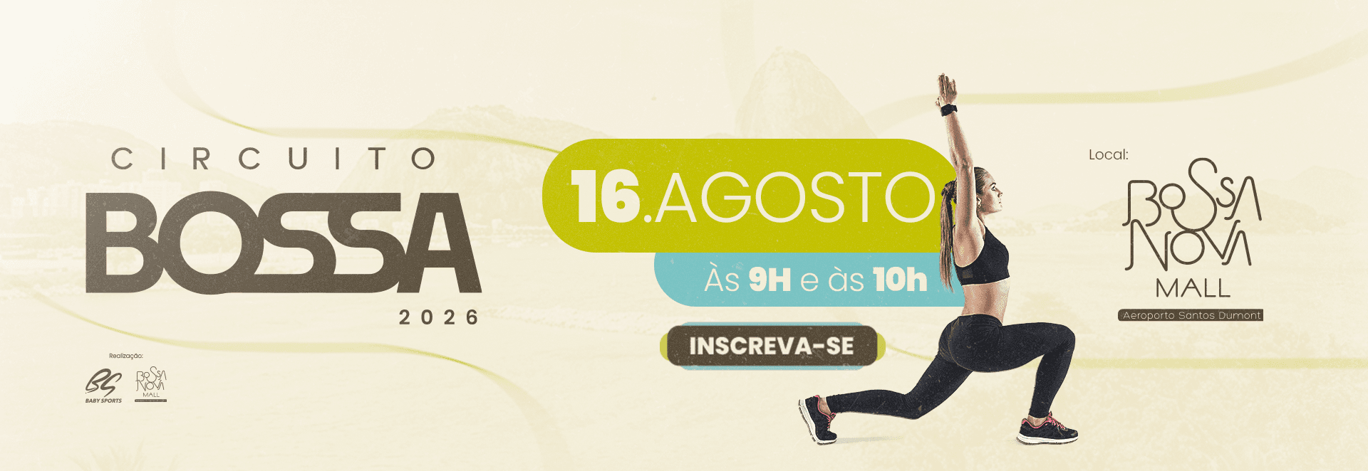 Banner do evento Circuito Bossa