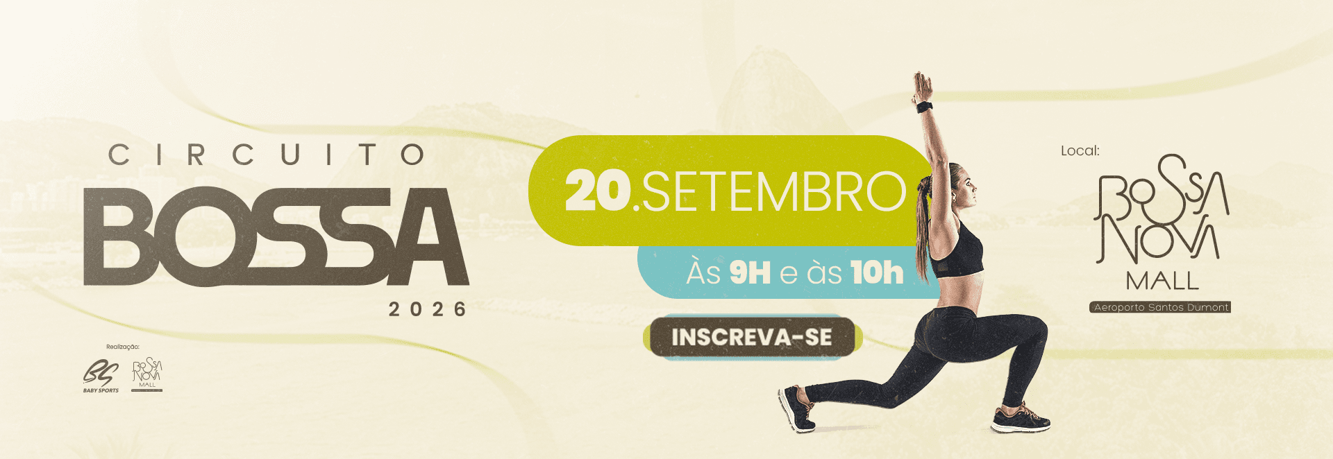 Banner do evento Circuito Bossa